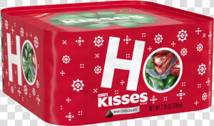 Hershey S Kisses Milk Chocolates Holiday Gift Cube   Hershey Gift Cubes  HD Png Download