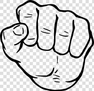 Fingers Clipart Fist   Hands In Handcuffs Drawing  HD Png Download