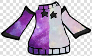  galaxy  aesthetic   Blouse  HD Png Download