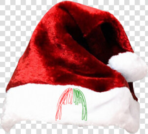 Santa Hat   Navy Blue Christmas Hat  HD Png Download