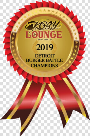 2019 Detroit Burger Battle Champion   Ribbons And Medals Png  Transparent Png