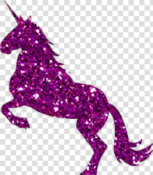 Transparent Unicorn Clipart Png   Glitter Unicorn Clip Art  Png Download