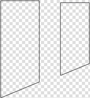 Flag Pennant Die Outline   Parallel  HD Png Download