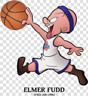 Space Jam Characters Elmer Fudd  HD Png Download