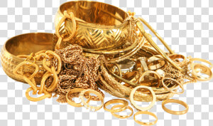 Compro Ouro   Gold Jewellery In Pot  HD Png Download