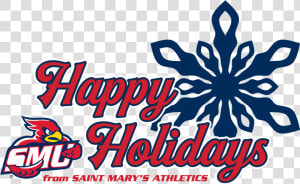 A Happy Holidays Video From Cardinal Athletics   Saint Mary  39 s University Of Minnesota  HD Png Download