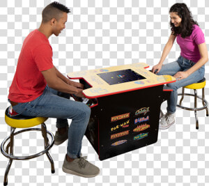 Pac Man™ Head To Head Arcade Table Class Lazyload   Coffee Table  HD Png Download