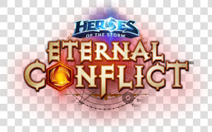 Heroes Of The Storm Logo Png   Heroes Of Storm Eternal Conflict Logo  Transparent Png
