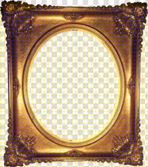 Vintage Used Picture Frames   Antique Picture Frame Overlay Png  Transparent Png