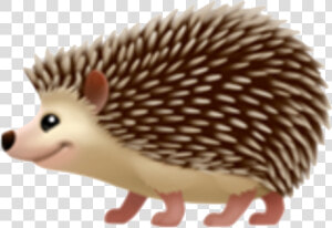 Hedgehog Png Free Pic   Hedgehog Emoji Apple  Transparent Png