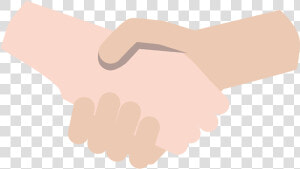 The Handshake   Trust Hand Shake Emoji  HD Png Download
