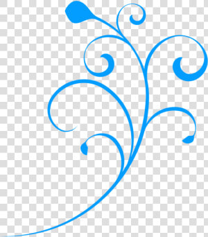 Clip Art Floral Azul Png   Vectores En Azul Png  Transparent Png