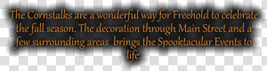 The Cornstalks Are A Wonderful Way For Freehold To   Tan  HD Png Download