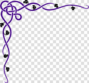Free Scroll Borders Clip Art   Fancy Corner Border Png  Transparent Png