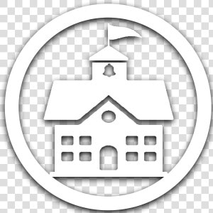 Circle  Hd Png Download   School Black And White Icon Circle  Transparent Png