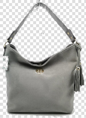 Gray Hobo Style Handbag  HD Png Download