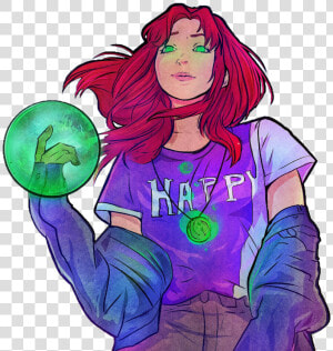  starfire  teentitans  teen  titans  freetoedit   Starfire Pretty Fan Art  HD Png Download