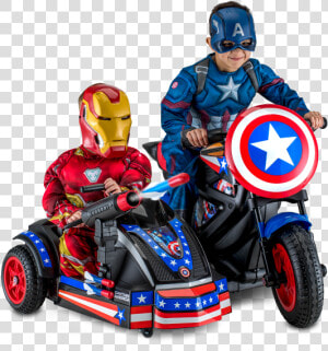 Kid Trax Captain America  HD Png Download