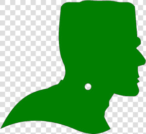 Zombie  Monster  Frankenstein  Silhouette  Green   Frankenstein Silhouette Png  Transparent Png