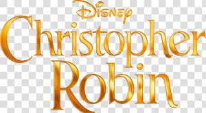 Christopher Robin Movie Poster 2018   Png Download   Disney Christopher Robin Logo  Transparent Png