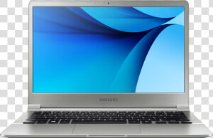 Open Laptop Png   Rose Gold Samsung Laptop  Transparent Png