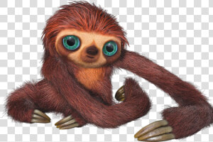 The Croods Belt Is   Sloth From Croods  HD Png Download