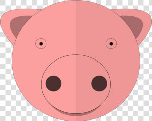 หัวหมู การ์ตูน  HD Png Download