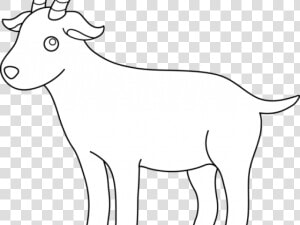 Goat Clipart Easy   Goat White Png  Transparent Png
