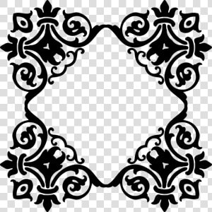 Damask  Vintage  Abstract  Art  Border  Classic   Damask Transparent Pattern  HD Png Download