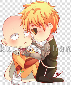 Jpg Freeuse One Punch Man X Genos By Kurama   One Punch Man  HD Png Download