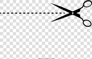Transparent Tijeras Png   Dibujo De Una Tijera Para Colorear  Png Download
