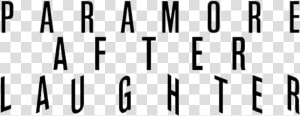 Paramore After Laughter Logo   After Laughter Paramore Logo  HD Png Download