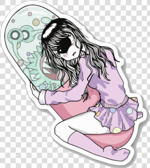 Image Of Euphoria Sticker   Illustration  HD Png Download