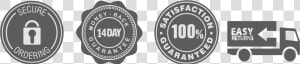 Transparent Scorpio Sign Png   Black And White Trust Badges  Png Download