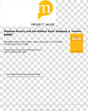 Project Muse  HD Png Download