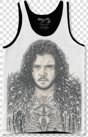 Inked   Jon Snow   Jon Snow Drawing  HD Png Download