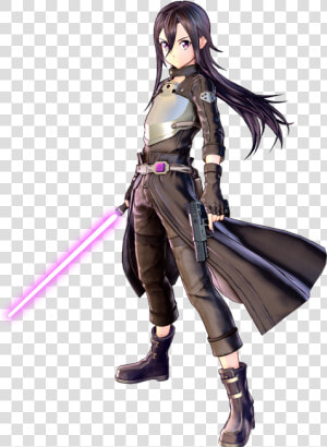 Fatal bullet Kirito Ggo   Kiriko Sao Fatal Bullet  HD Png Download