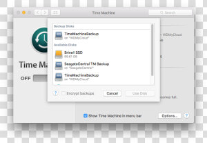 Mac Backup Time Machine External Drive  HD Png Download