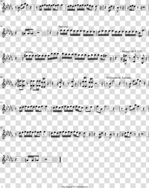Transparent Seungri Png   Sheet Music  Png Download