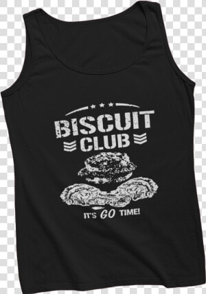 Biscuitclubtank   Sleeveless Shirt  HD Png Download