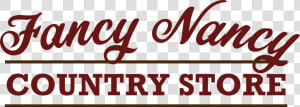 Fancynancystorelogo   Wilderness Resort  HD Png Download