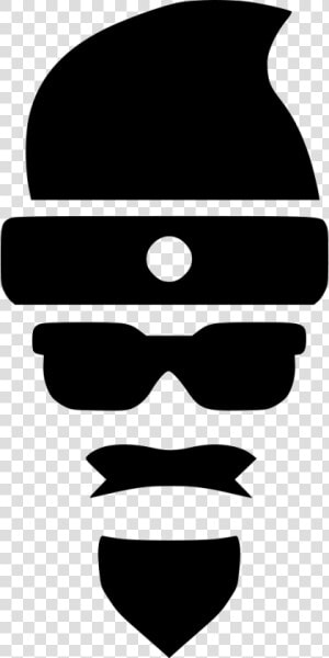 Hipster Man Style Fashion Face   3d Glass  HD Png Download
