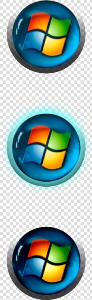 Windows 7 Start Button Small  HD Png Download