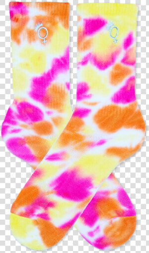 Women S Tie Dye Athletic Socks   Sock  HD Png Download