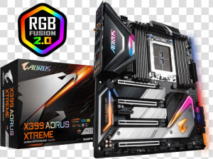 Gigabyte Aorus X399 Xtreme  HD Png Download