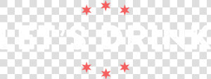 Let S Eat  amp  6 Red Stars For Six Corners Chicago   Graphic Design  HD Png Download