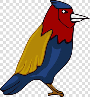 Parrot Clipart Colourful Parrot   Drawing Mask Of Parrot Bird  HD Png Download