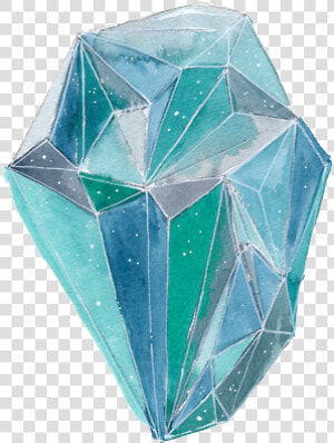Image Image   Drawing Of Turquoise Crystal  HD Png Download