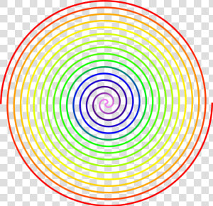 Symmetry area spiral   Circle  HD Png Download