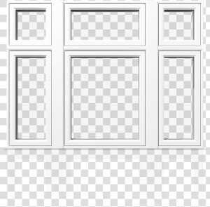 An Example Of A Standard Hollow chamber Pvc Window  HD Png Download